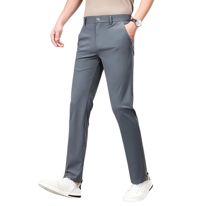 Stretchige Slim-Fit Hose mit Taschen